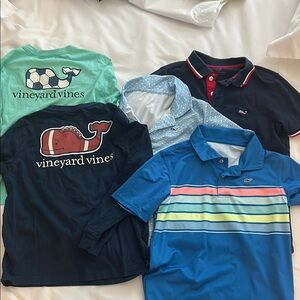 Vineyard Vines boys 7 Polo Collection
